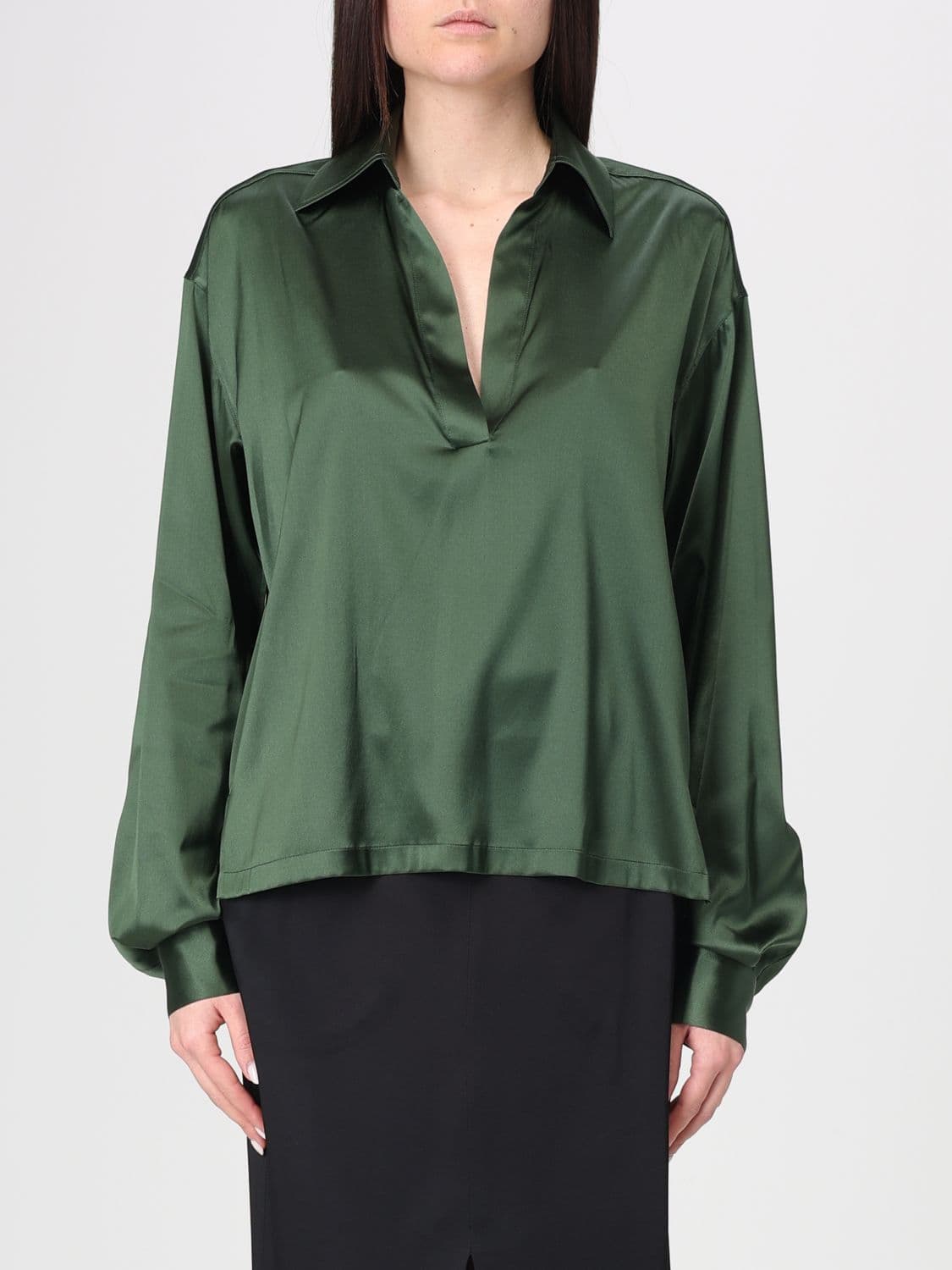 Tom Ford Shirt Woman color Moss Green