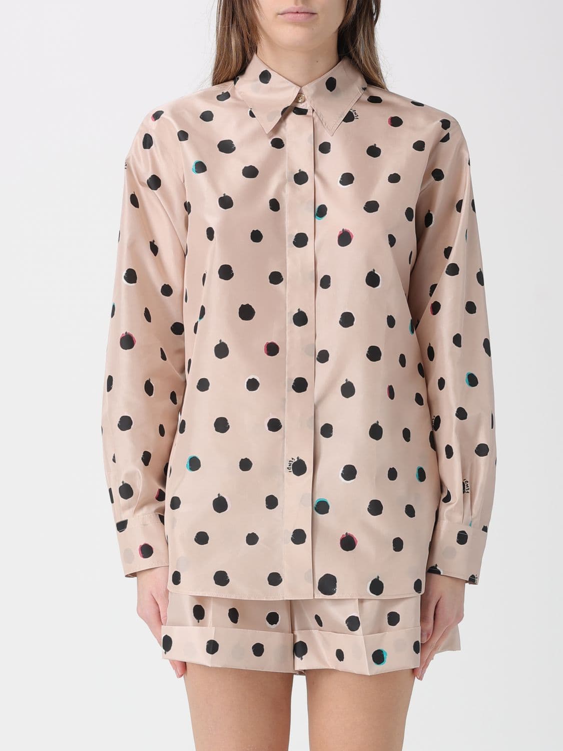 Fendi Shirt Woman color White