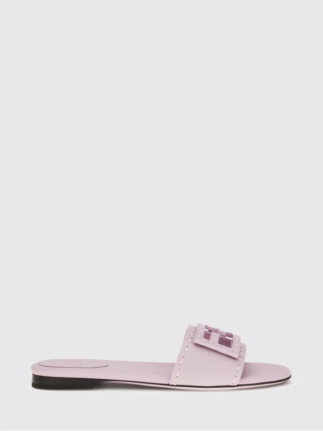 Fendi Heeled Sandal Woman color Pink