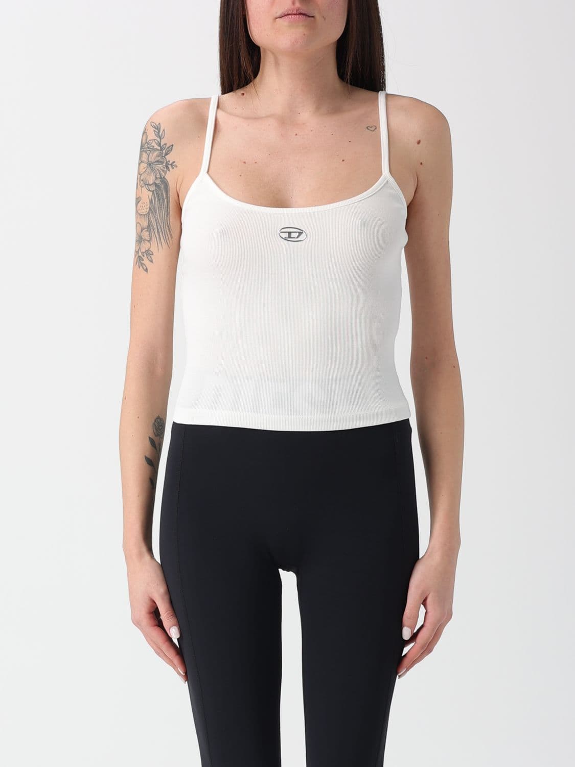 Diesel Top Woman color White