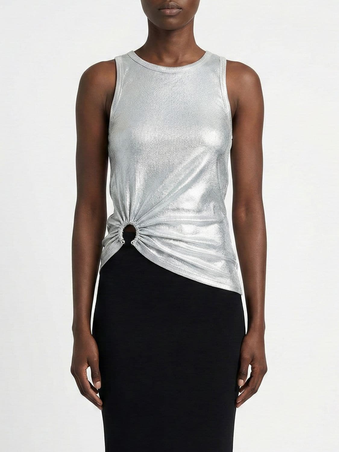 Rabanne Top Woman color Silver · S
