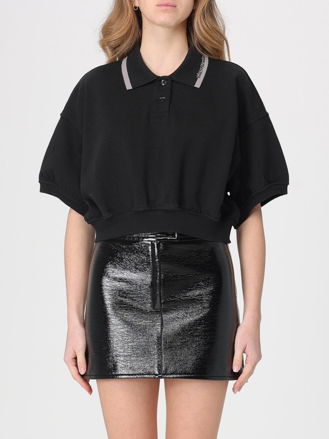 Alexander Wang Polo Shirt Woman color Black