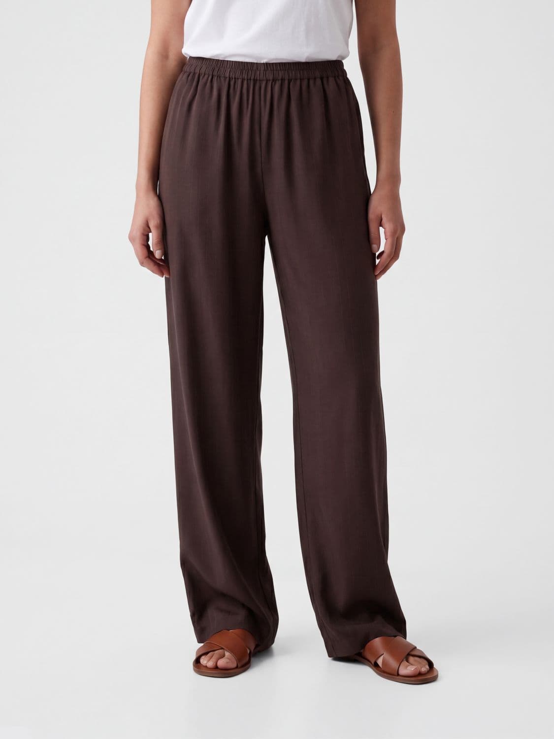 Loulou De Saison Pants Woman color Brown