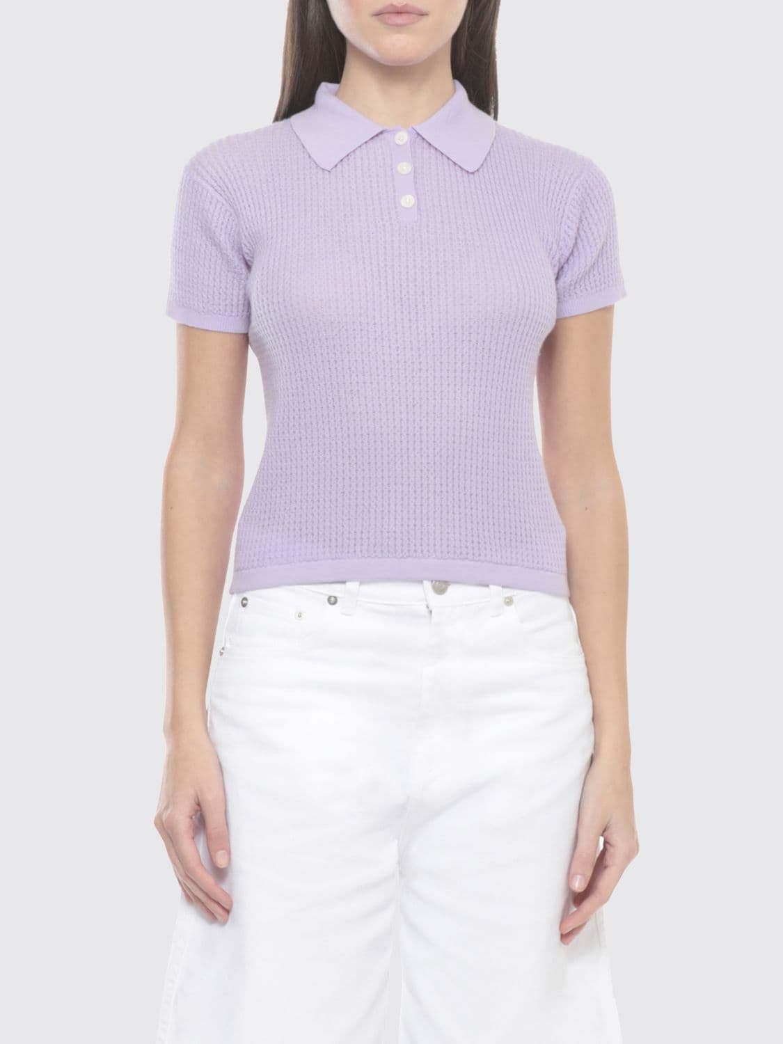 Guest In Residence Polo Shirt Woman color Lilac · M