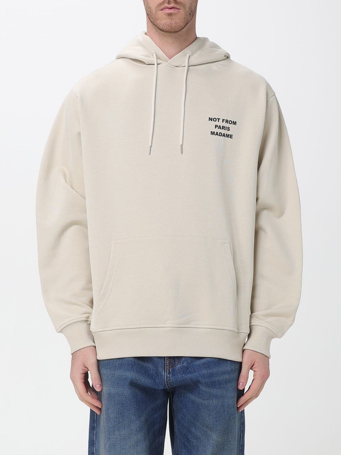 Drôle De Monsieur Sweatshirt Men color Beige