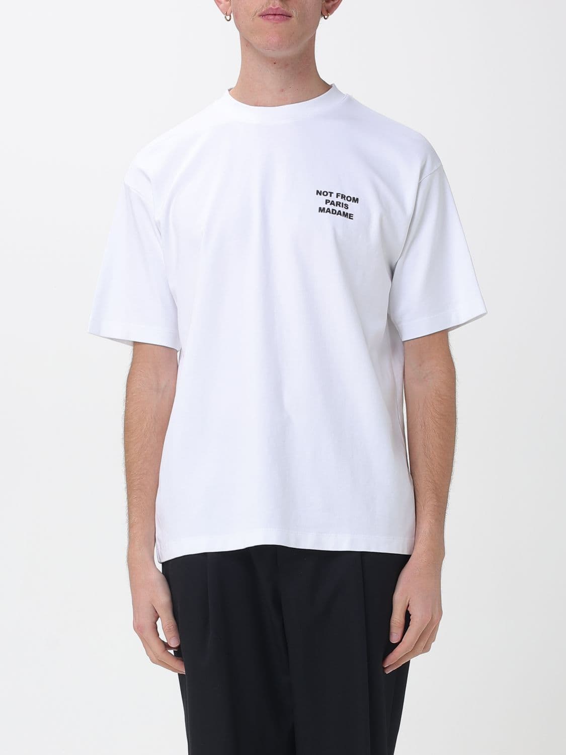 Drôle De Monsieur T-Shirt Men color White