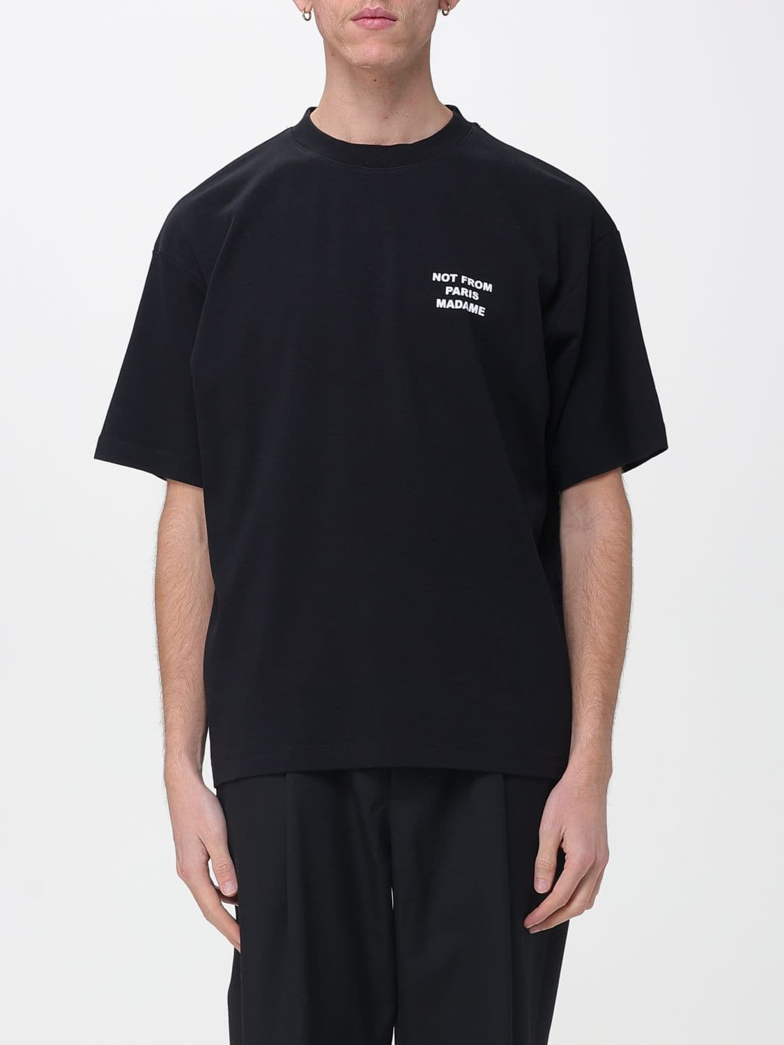Drôle De Monsieur T-Shirt Men color Black
