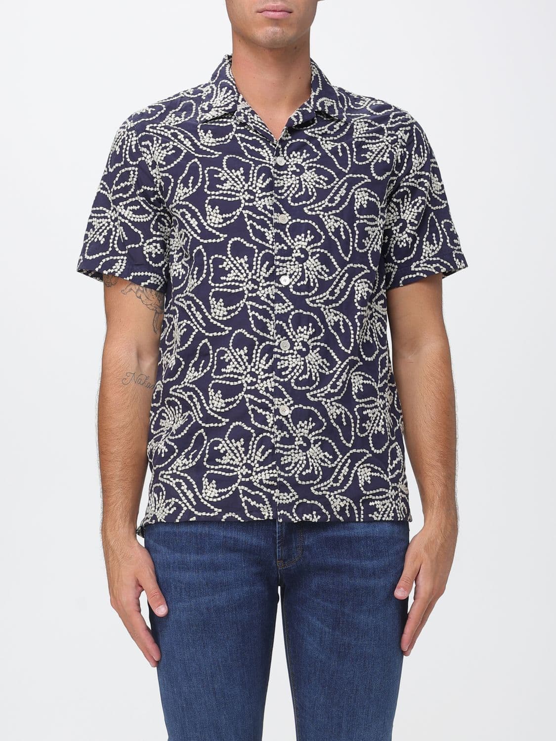 Ps Paul Smith Shirt Men color Blue