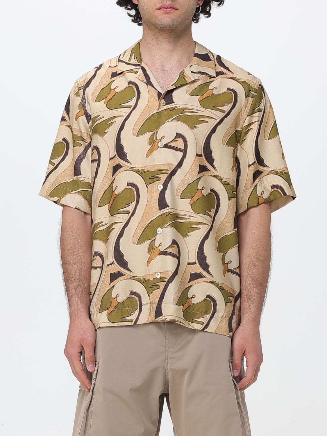 Paul Smith Shirt Men color Yellow