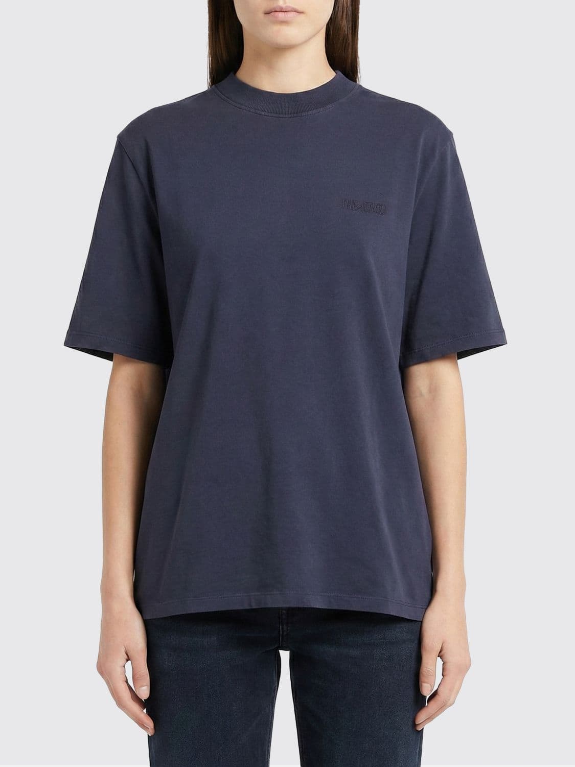 The Attico T-Shirt Woman color Black