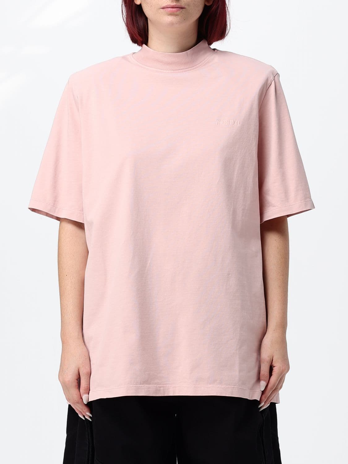 The Attico T-Shirt Woman color Pink