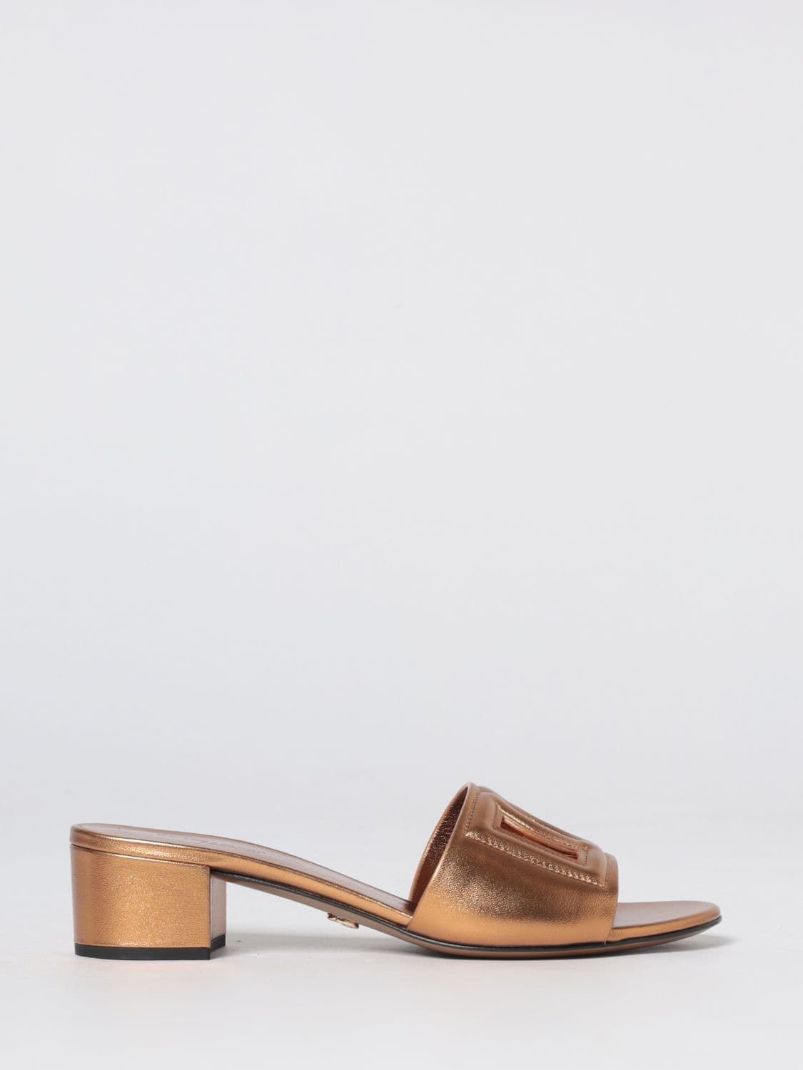 Dolce & Gabbana Heeled Sandal Woman color Brown · 38