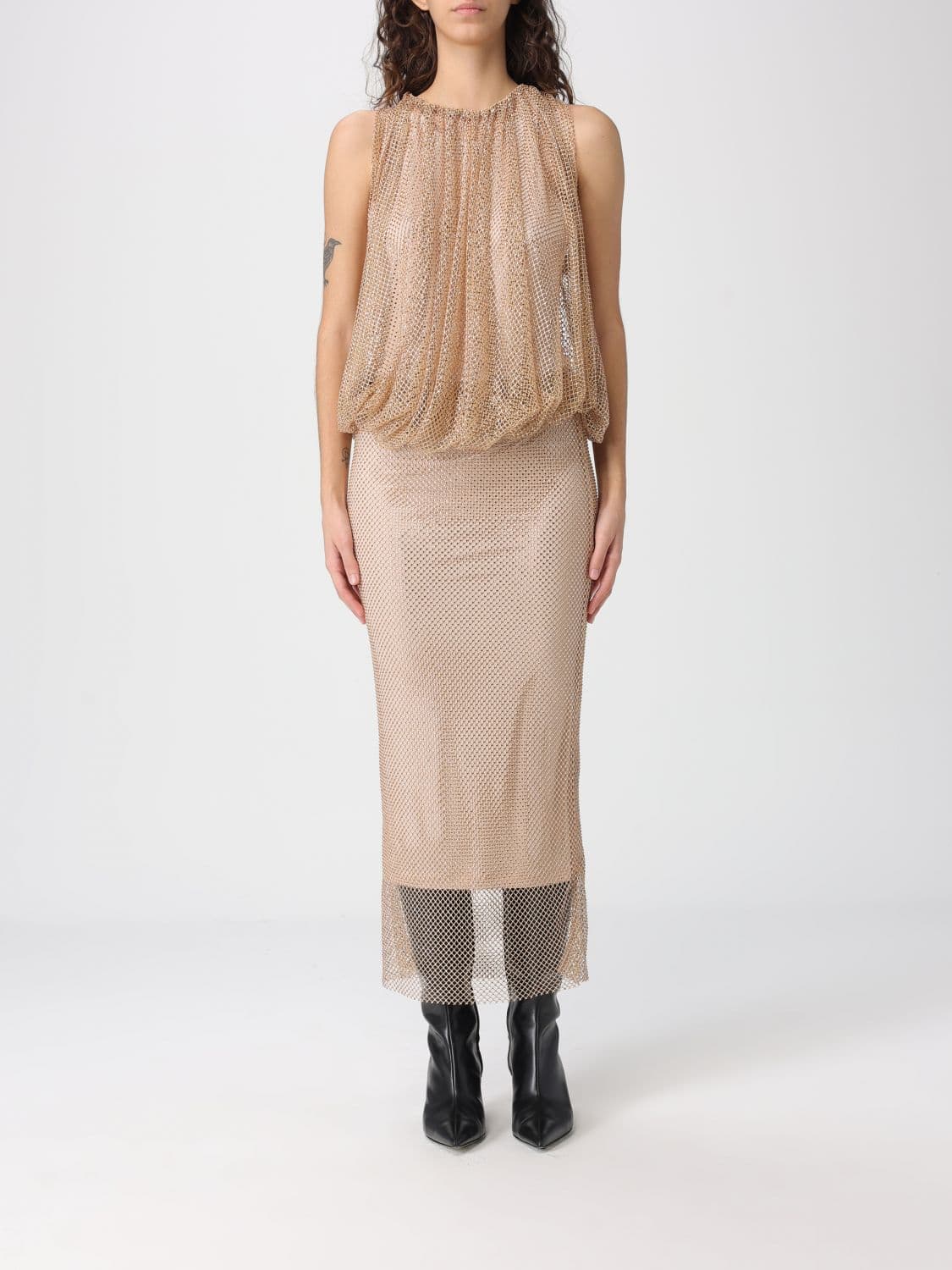 Sportmax Dress Woman color Camel