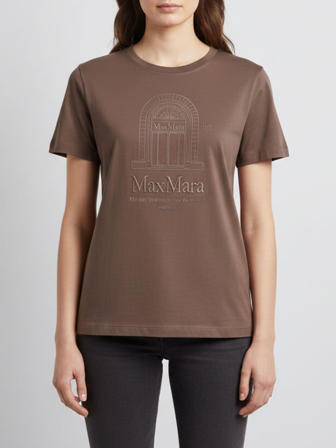 's Max Mara T-Shirt Woman color Earth · XS