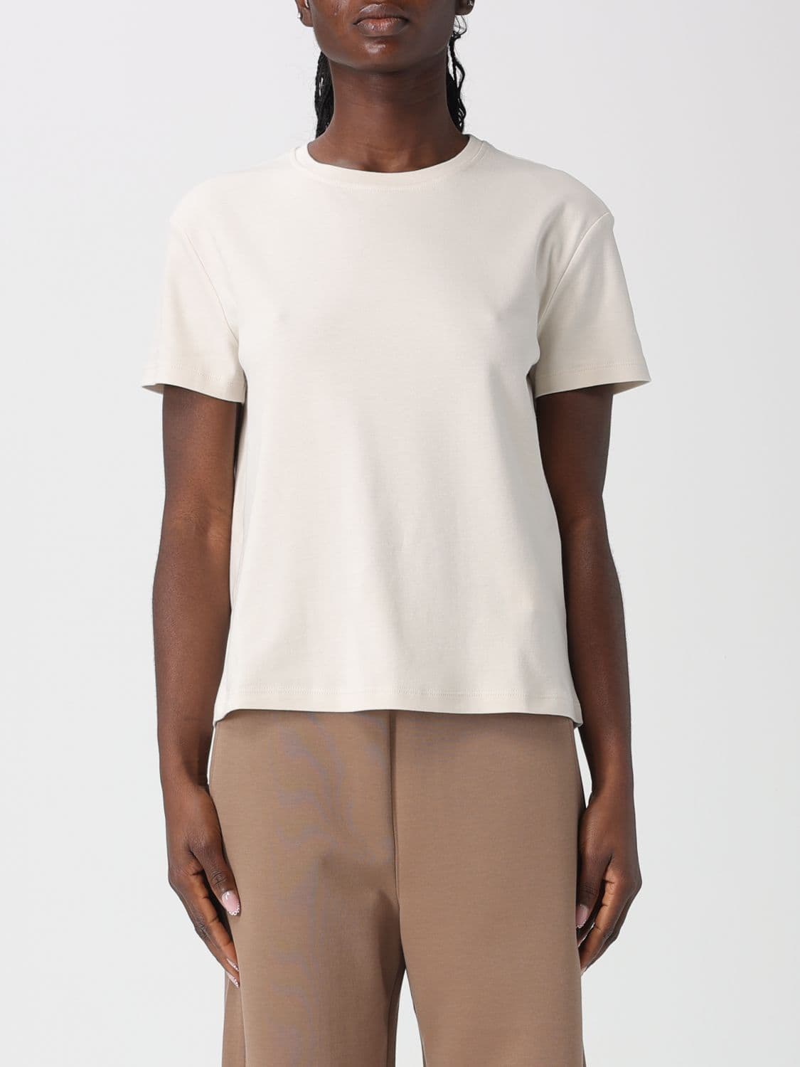's Max Mara T-Shirt Woman color Cream