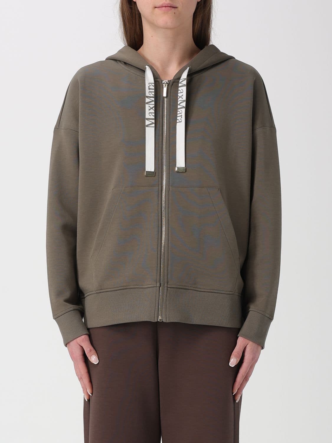 's Max Mara Sweatshirt Woman color Green