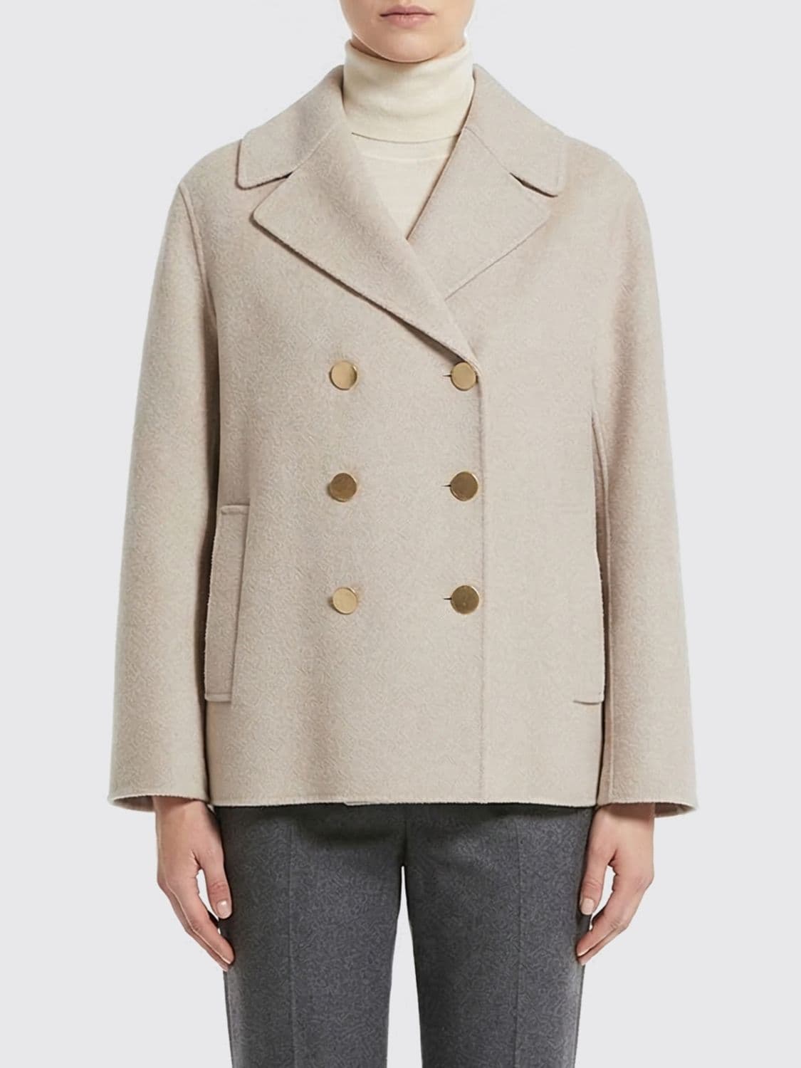 's Max Mara Coat Woman color Sand