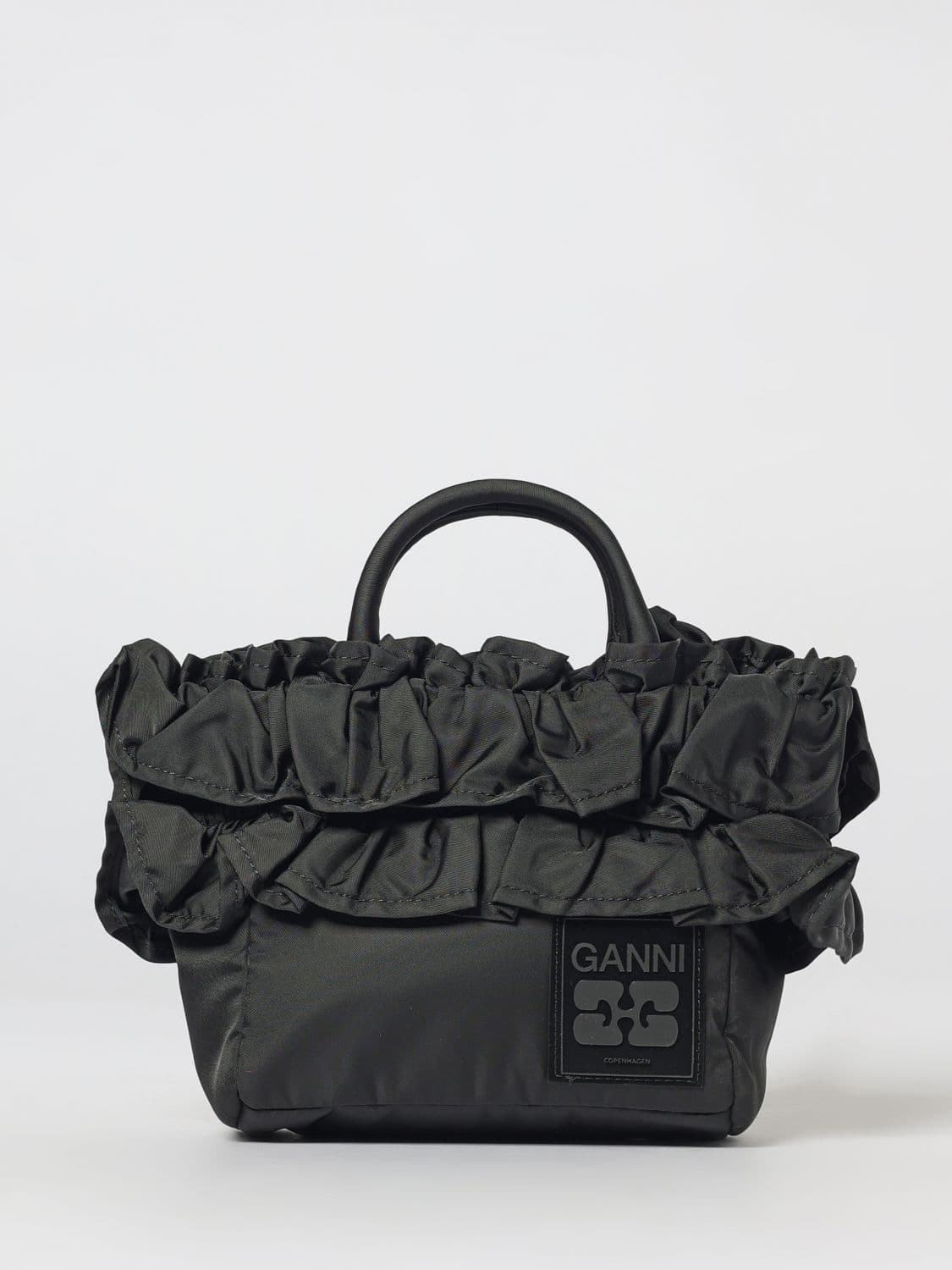 Ganni Mini Bag Woman color Black · OS