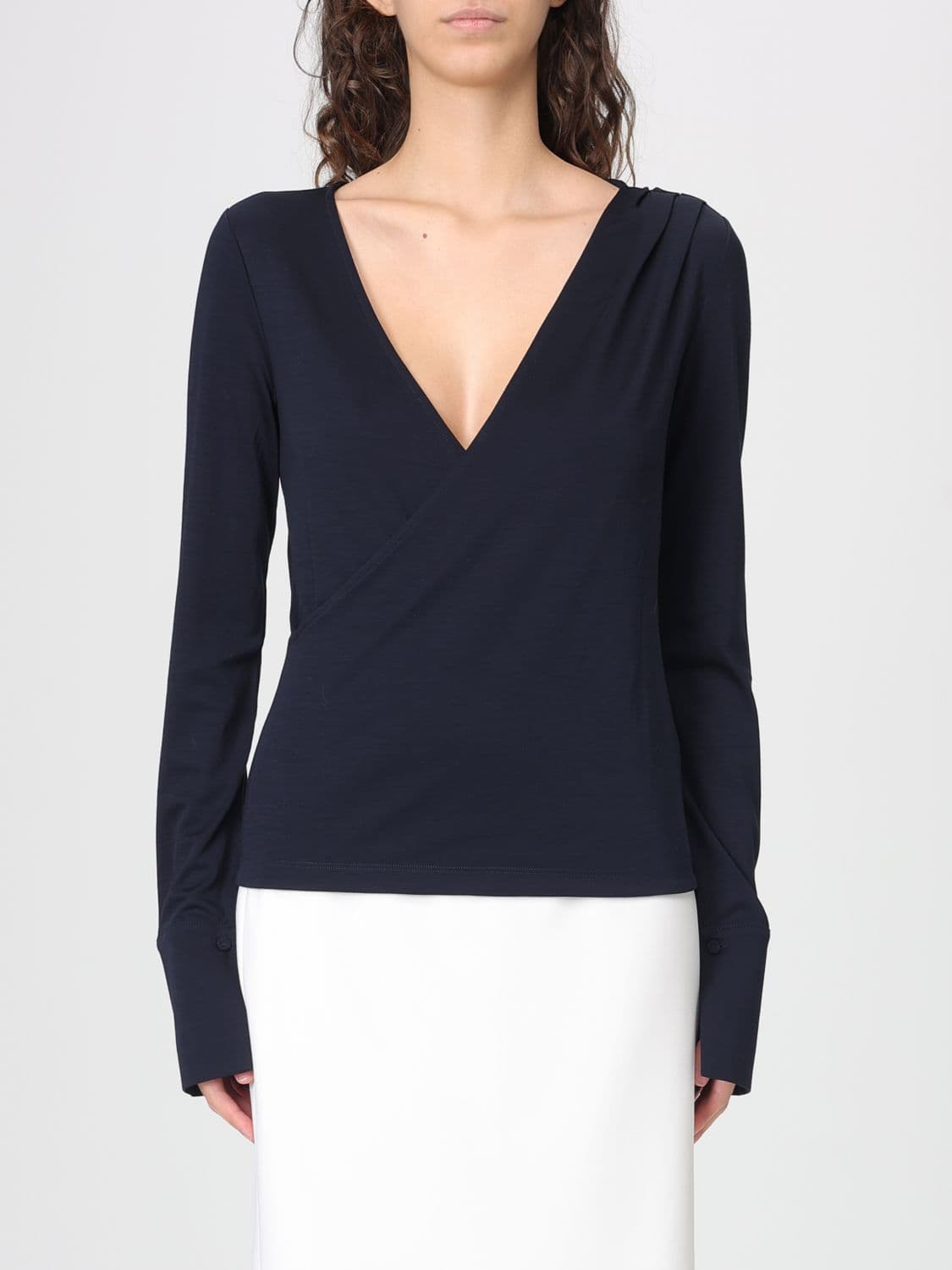Max Mara Top Woman color Blue