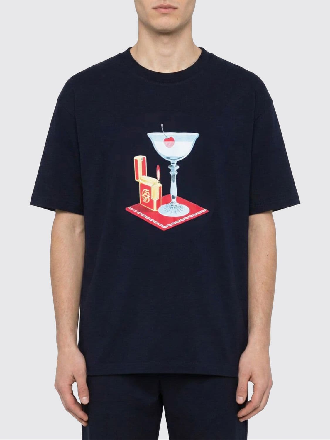 Drôle De Monsieur T-Shirt Men color Navy