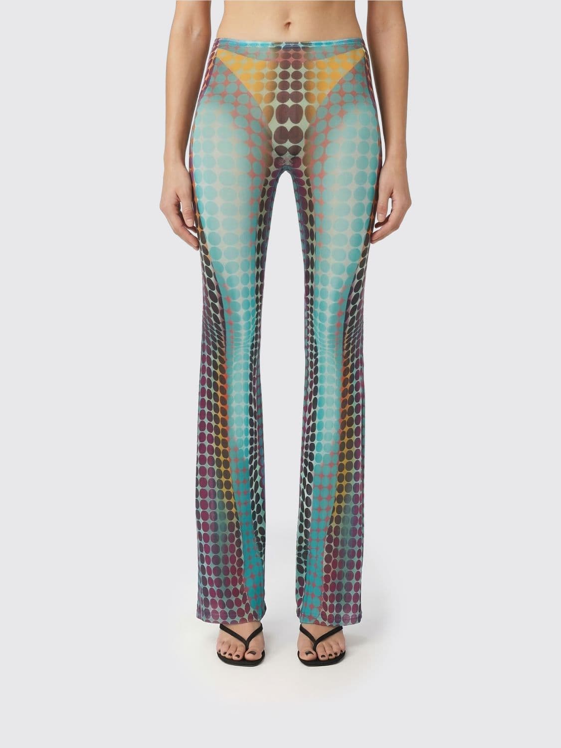 Jean Paul Gaultier Pants Woman color Multicolor · S