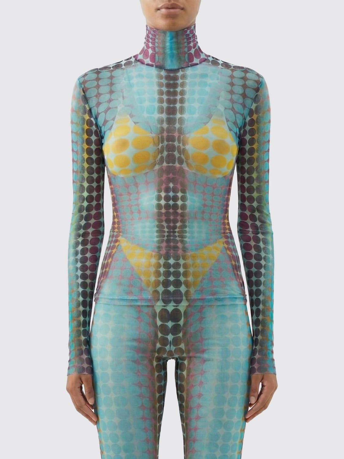 Jean Paul Gaultier Top Woman color Multicolor