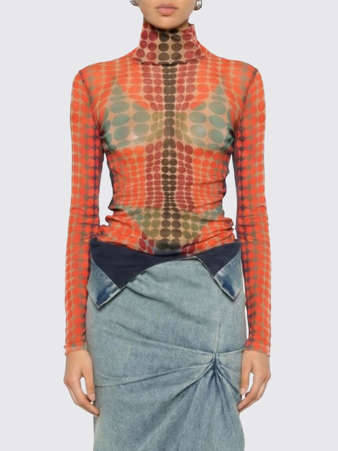 Jean Paul Gaultier Top Woman color Red · XS
