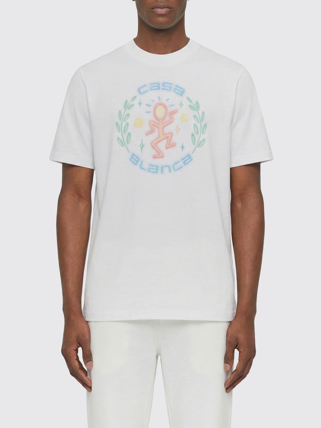 Casablanca T-Shirt Men color Bianco 3
