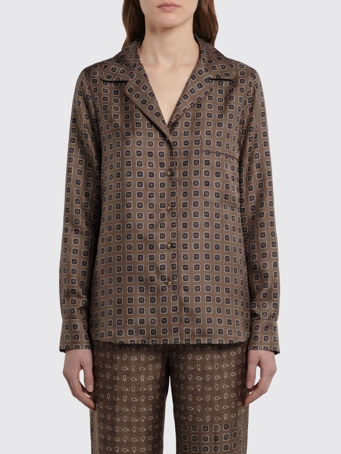 Max Mara Shirt Woman color Sand