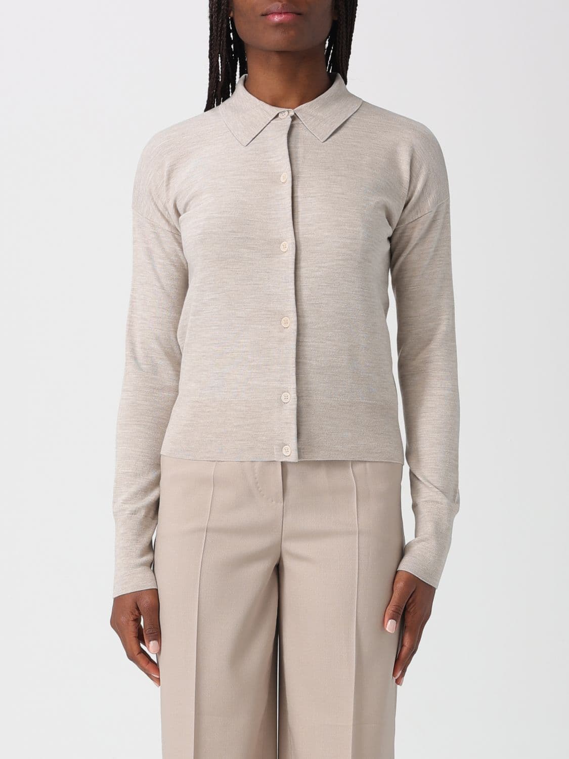 Max Mara Sweater Woman color Beige