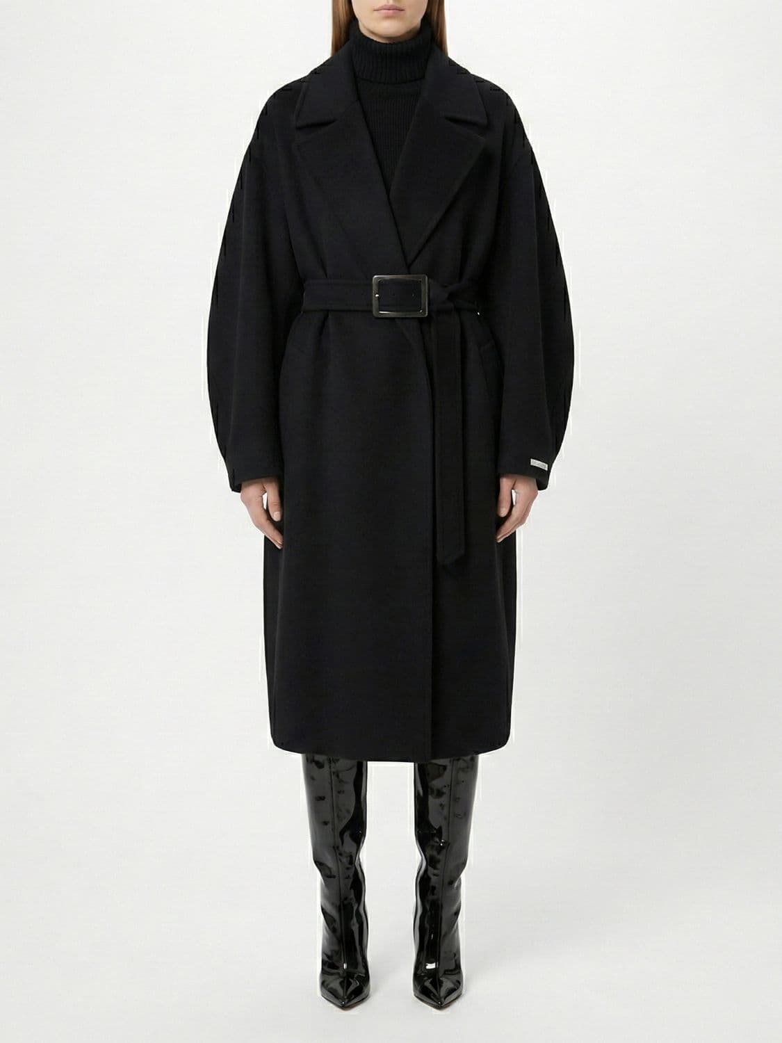 Sportmax Coat Woman color Black