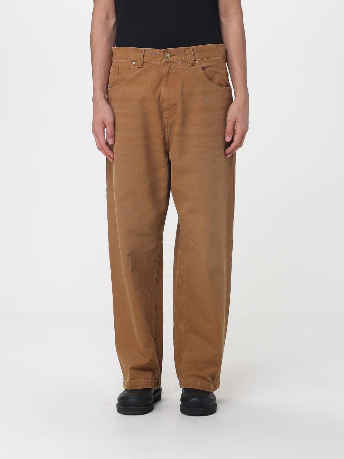 Carhartt Wip Jeans Men color Brown · XS