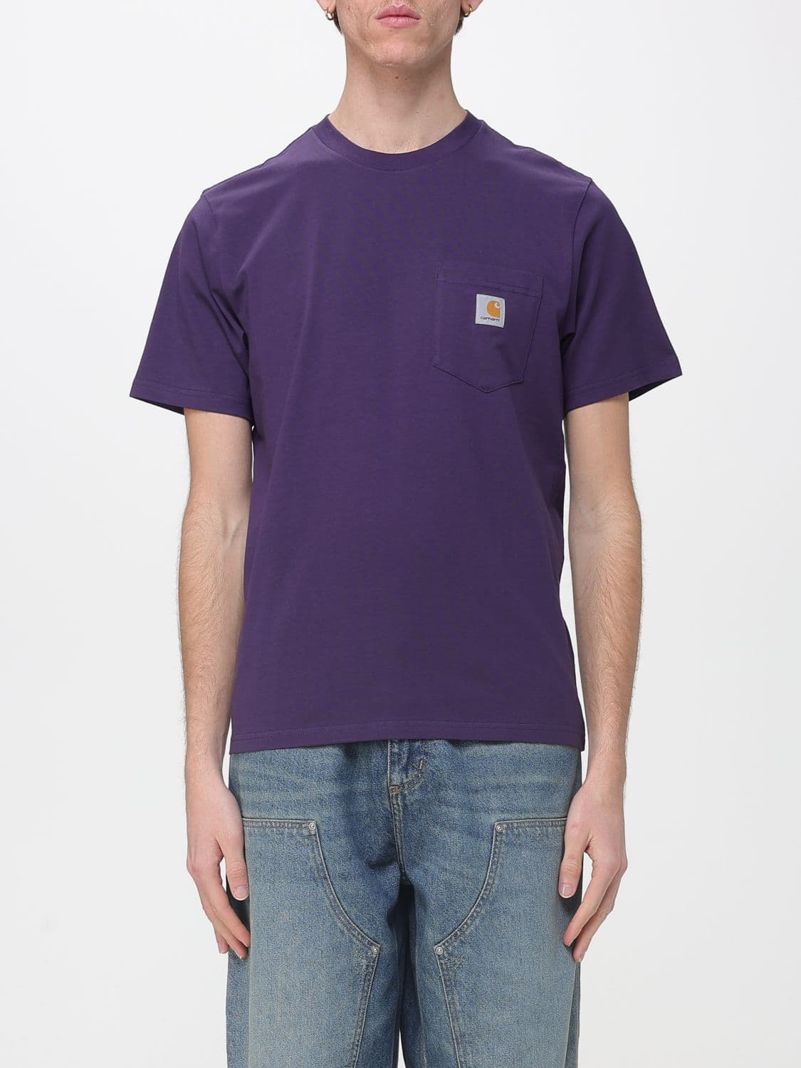 Carhartt Wip T-Shirt Men color Violet