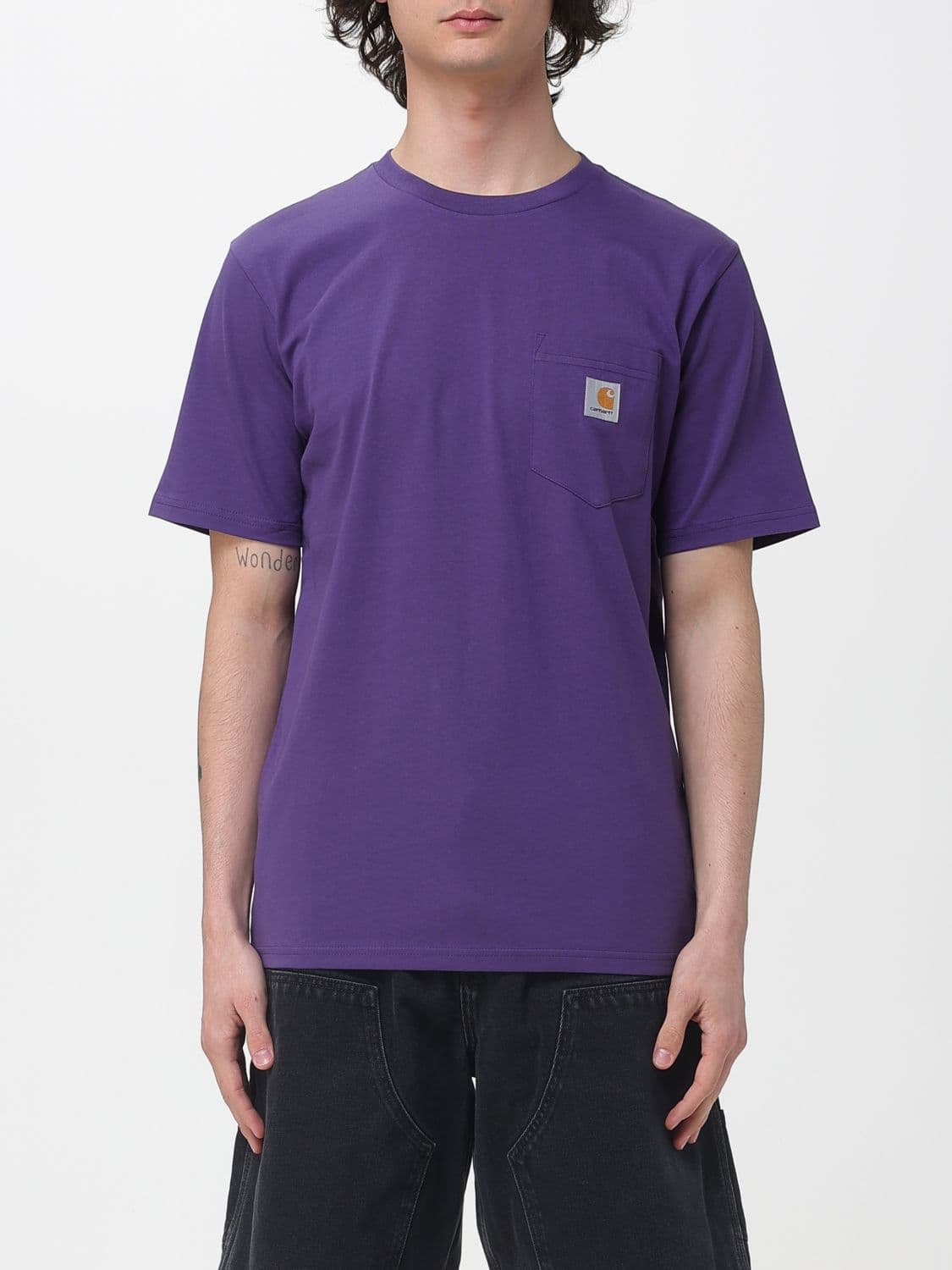 Carhartt Wip T-Shirt Men color Plum