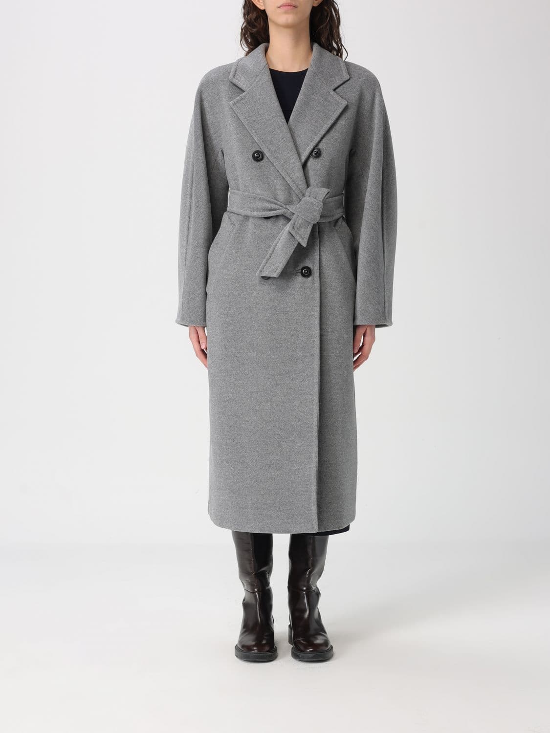Max Mara Coat Woman color Grey