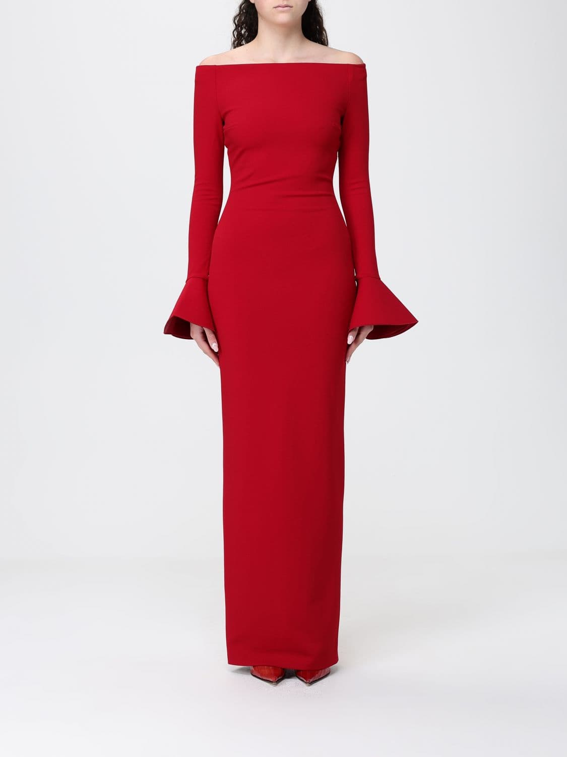 Solace London Dress Woman color Ruby