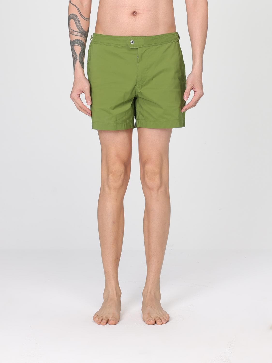 Tom Ford Swimsuit Men color Green