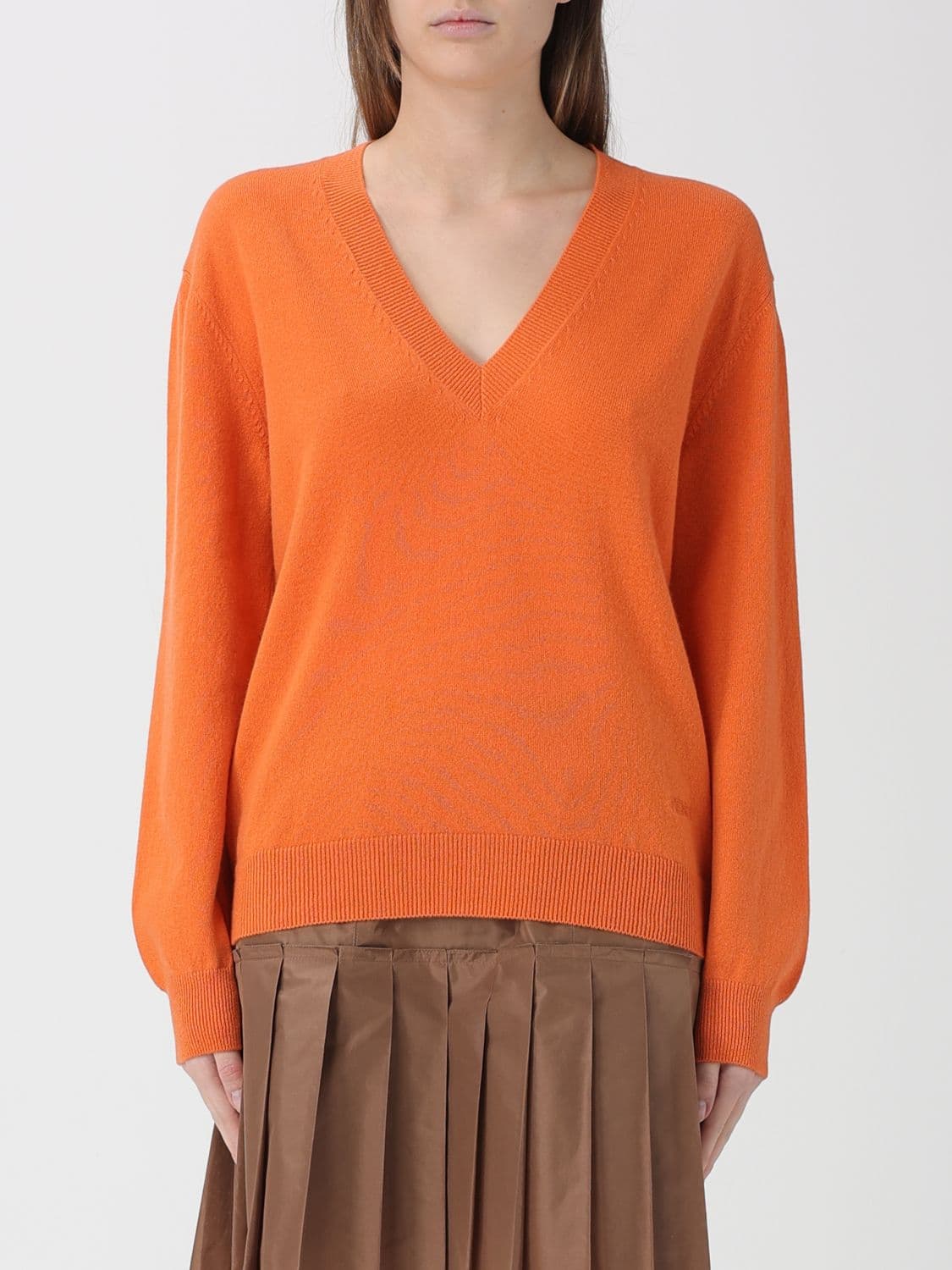 Fendi Sweater Woman color Orange