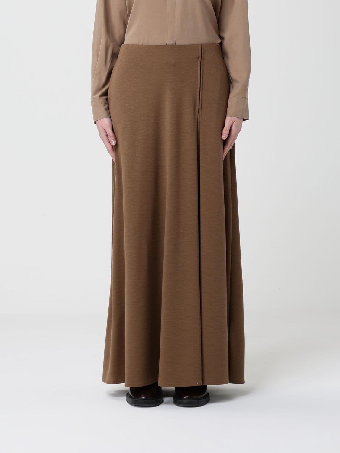 Max Mara Skirt Woman color Leather