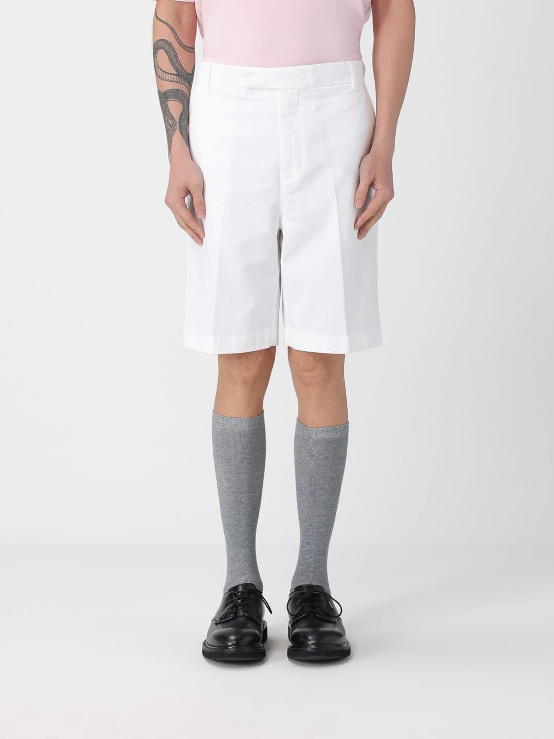 Thom Browne Shorts Men color White