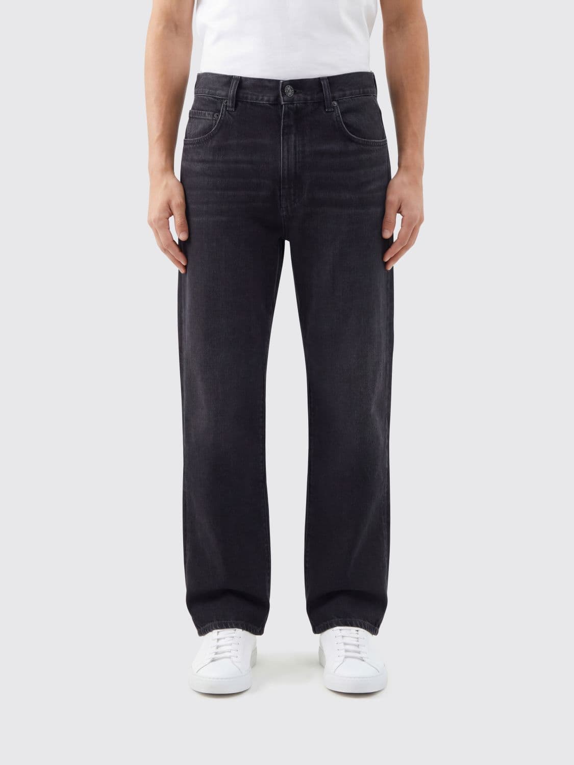 Balmain Jeans Men color Black