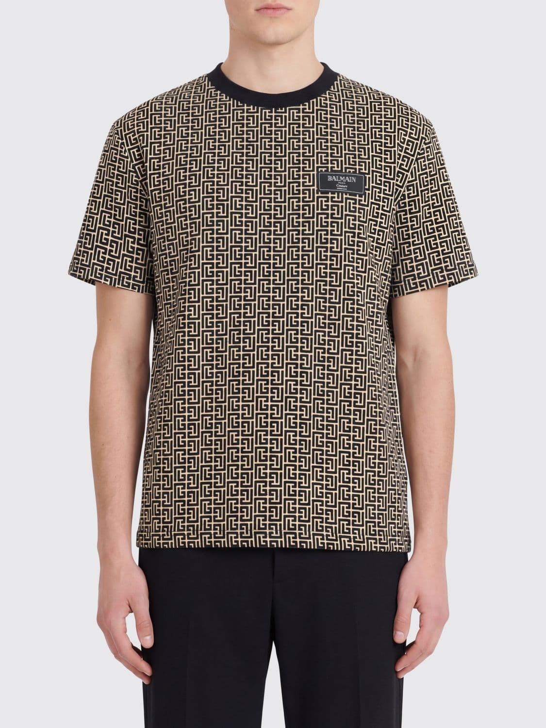 Balmain T-Shirt Men color Ivory