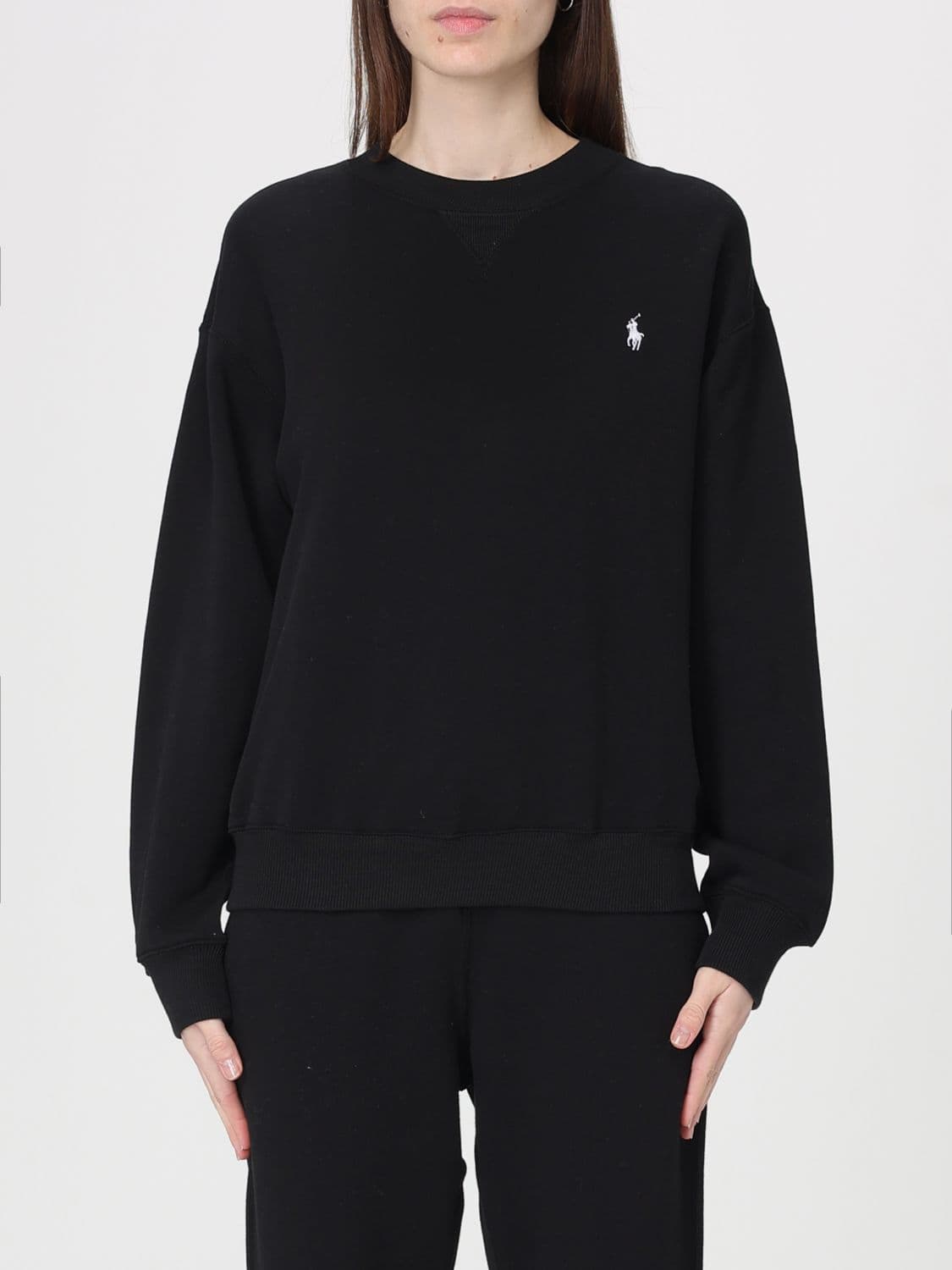 Polo Ralph Lauren Sweatshirt Woman color Black