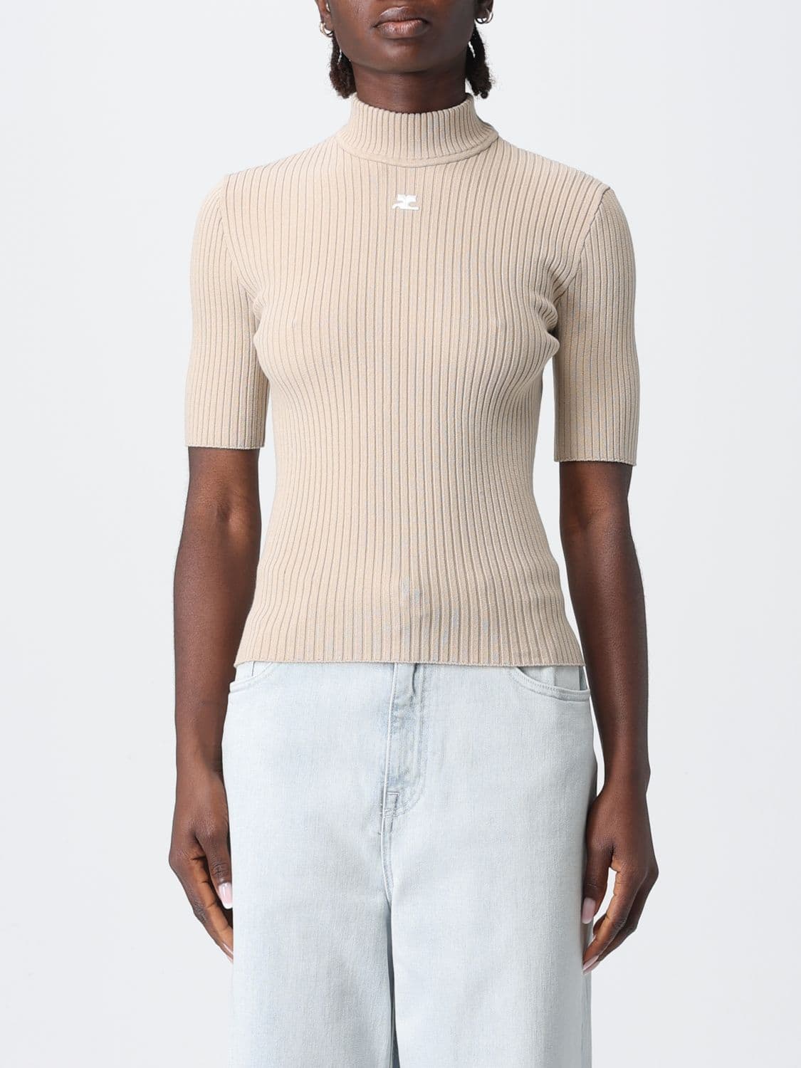 Courrèges Sweater Woman color Hazel