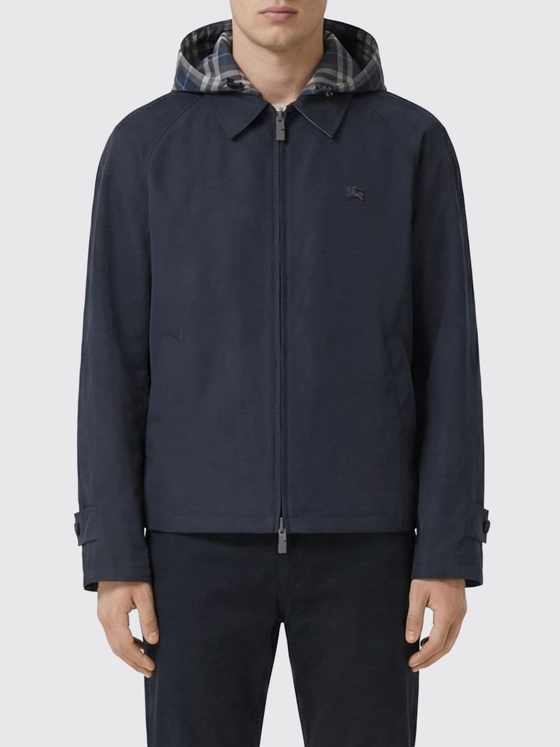 Burberry Jacket Men color Blue