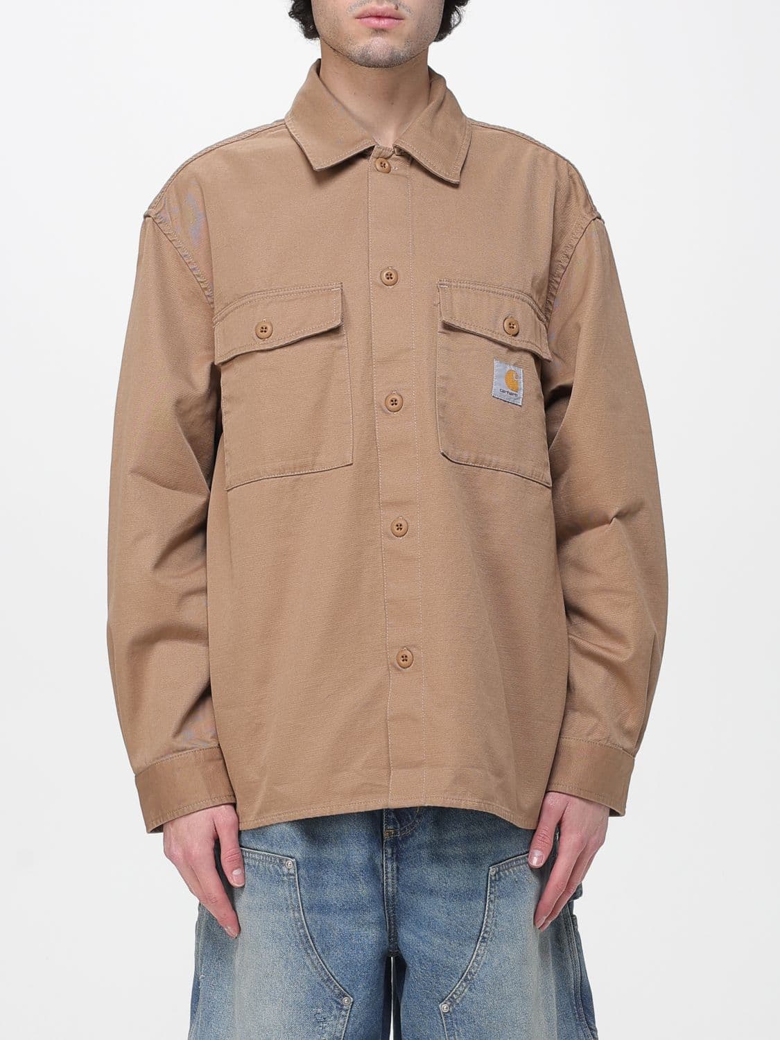 Carhartt Wip Jacket Men color Beige