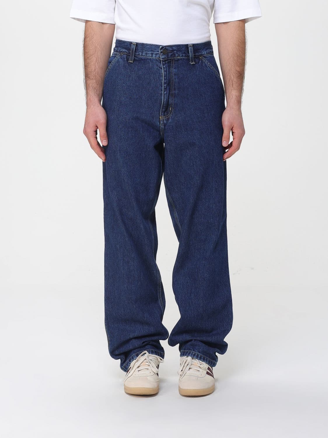 Carhartt Wip Jeans Men color Blue