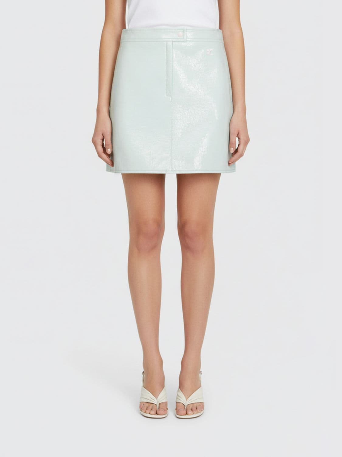 Courrèges Skirt Woman color Mint