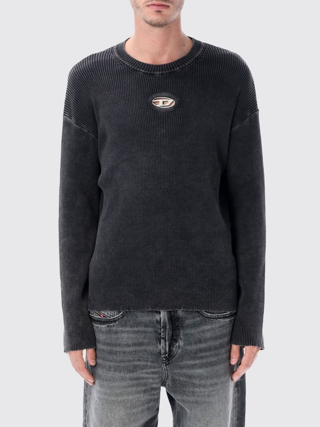Diesel Sweater Men color Black