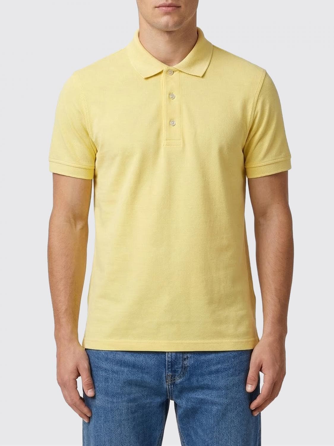 Tom Ford Polo Shirt Men color Yellow · 54